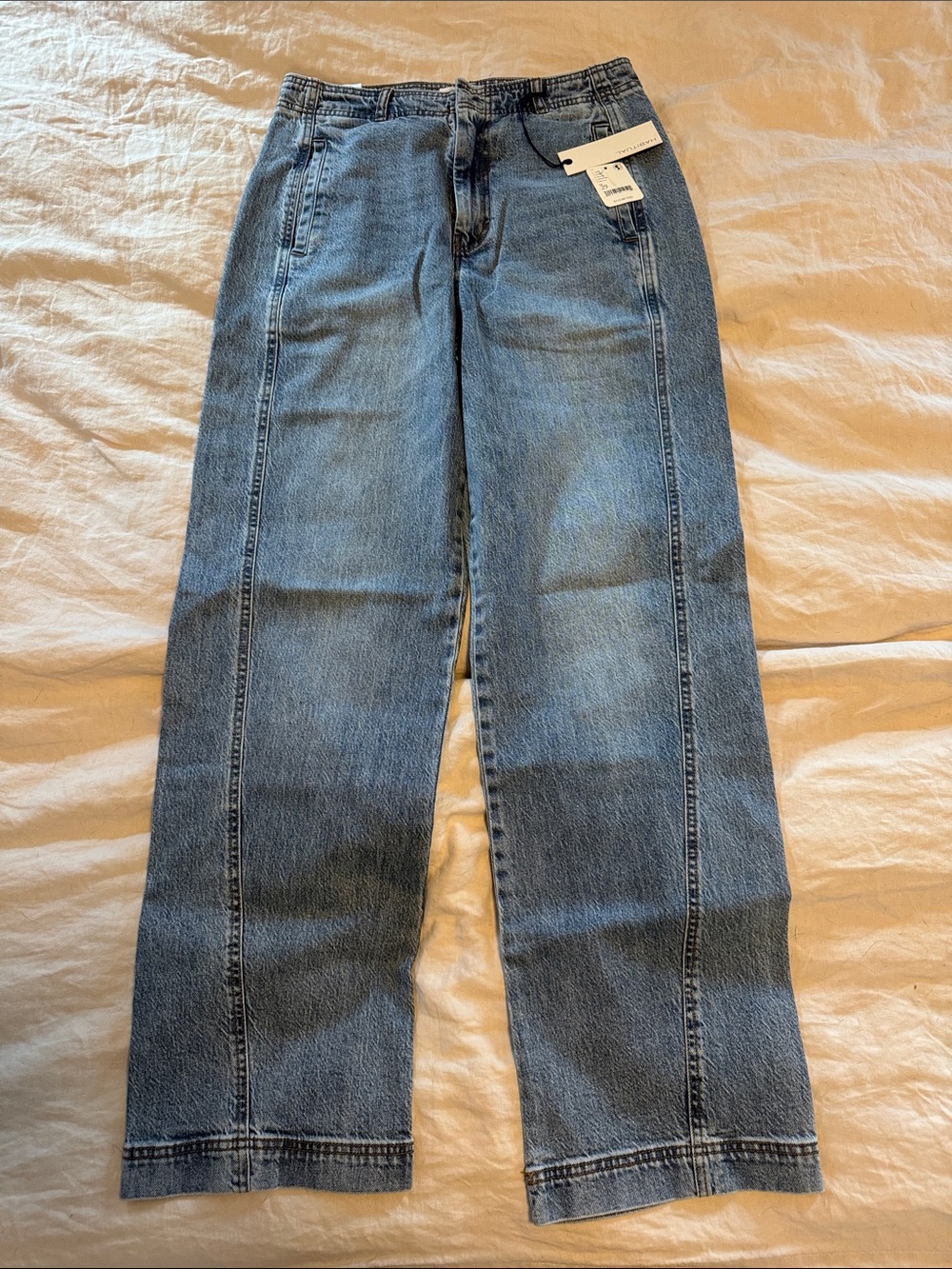 Habitual Medium Light Blue Straight-Leg Jeans
